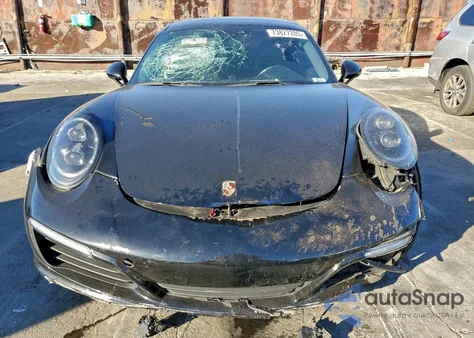 2018 Porsche 911 Carrera S из США, поврежденный, VIN WP0AB2A90JS123617